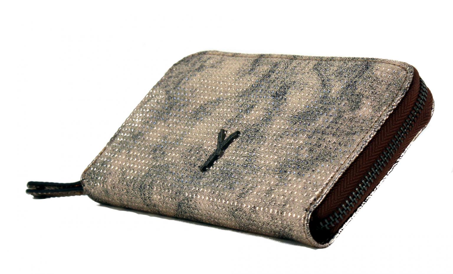 Langbörse Suri Frey Missy Darksilver silber vintage