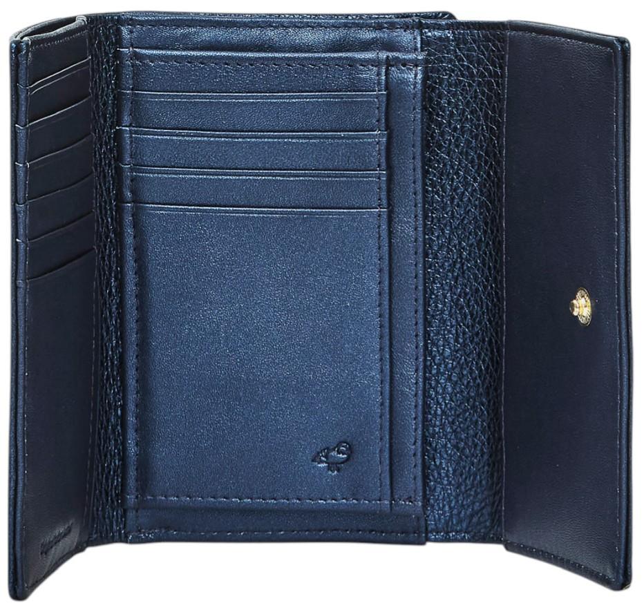 Langbörse metallic blau Mandarina Duck Mellow Metal Indigo
