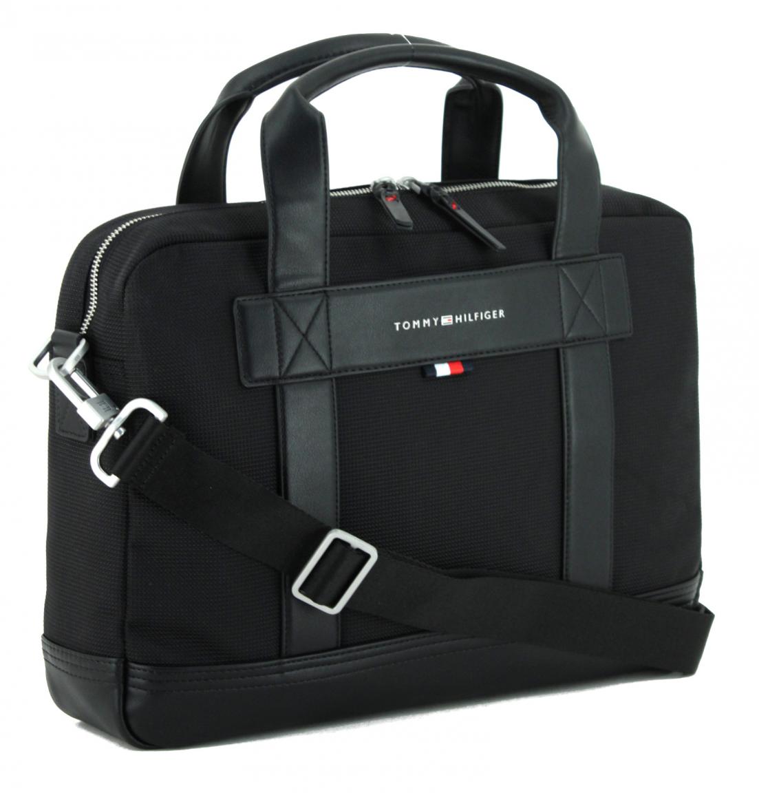 LaptopTasche Tommy Hilfiger Tailored Computer Black schwarz Bags & more