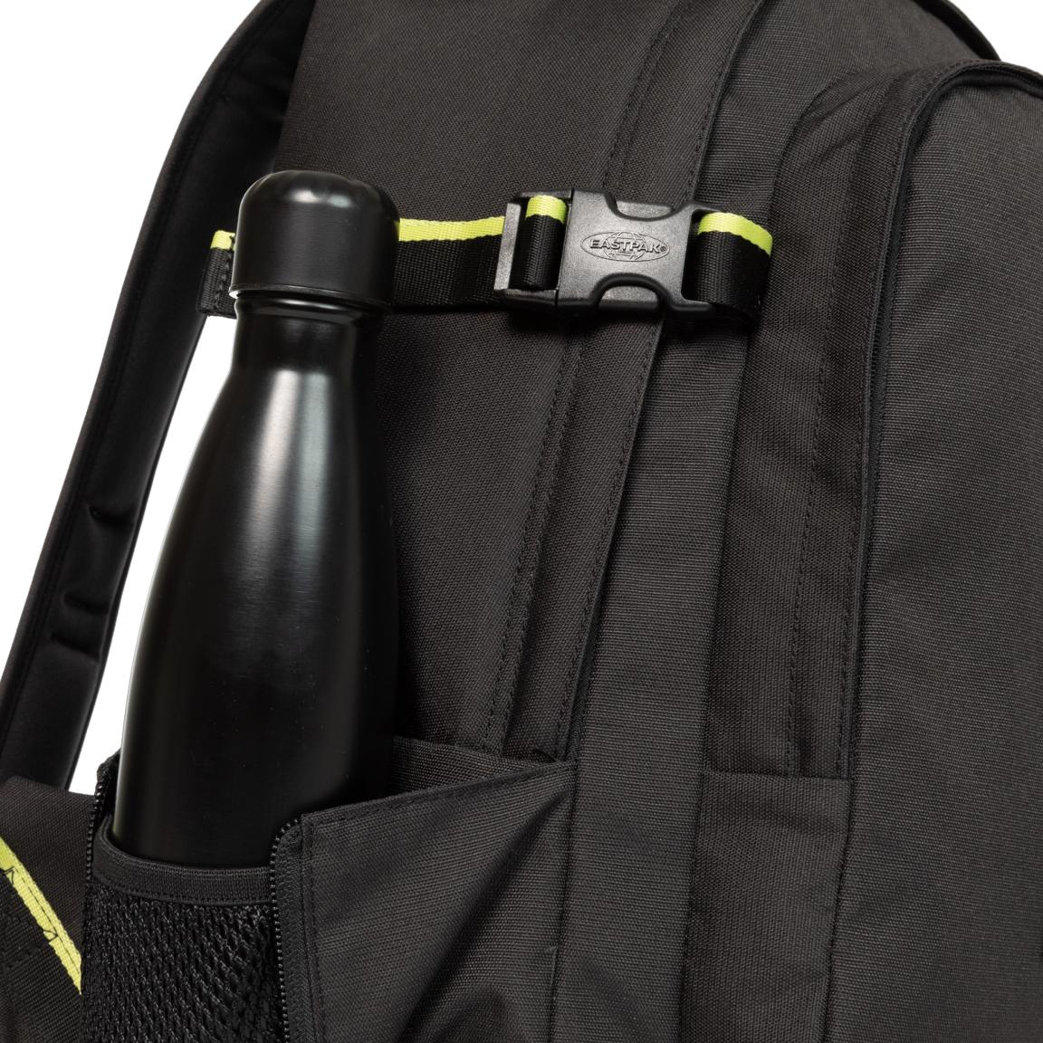 Laptoprucksack Eastpak Smallker Black Gelb gepolstert