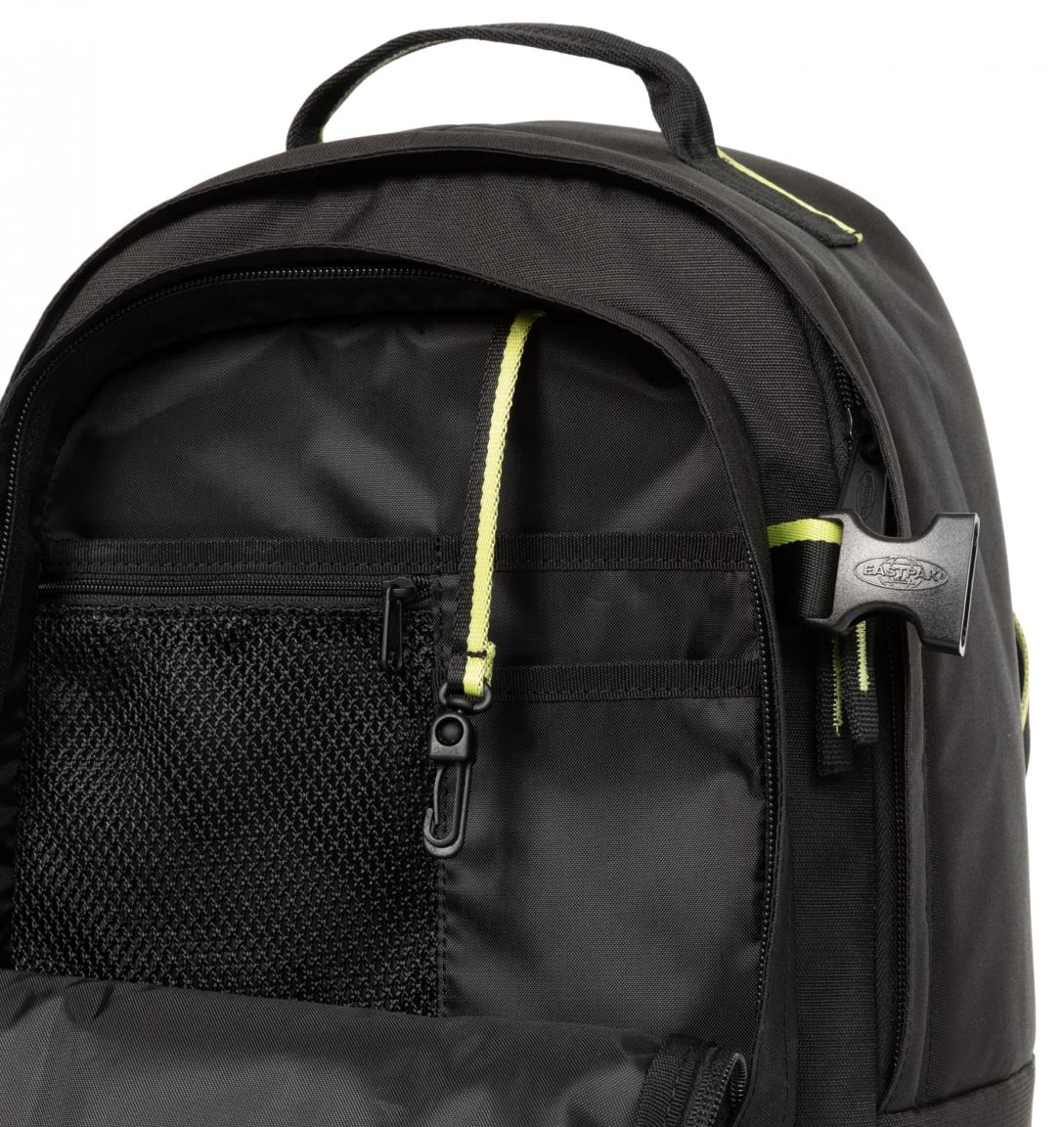 Laptoprucksack Eastpak Smallker Black Gelb gepolstert
