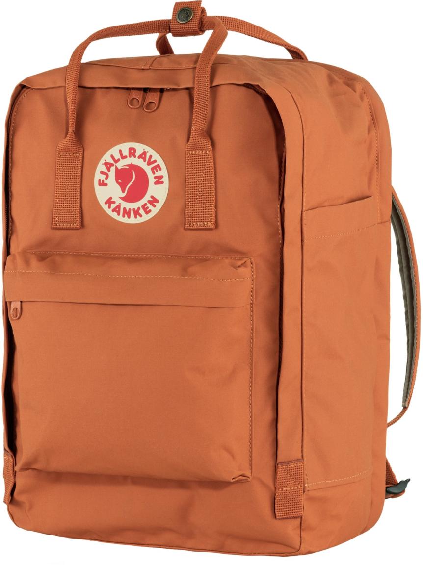 Laptoprucksack Fjällräven Kanken 17 Terracotta gepolstert orangerot