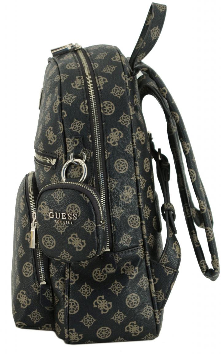 Laptoprucksack Guess Power Play Brown Logo 