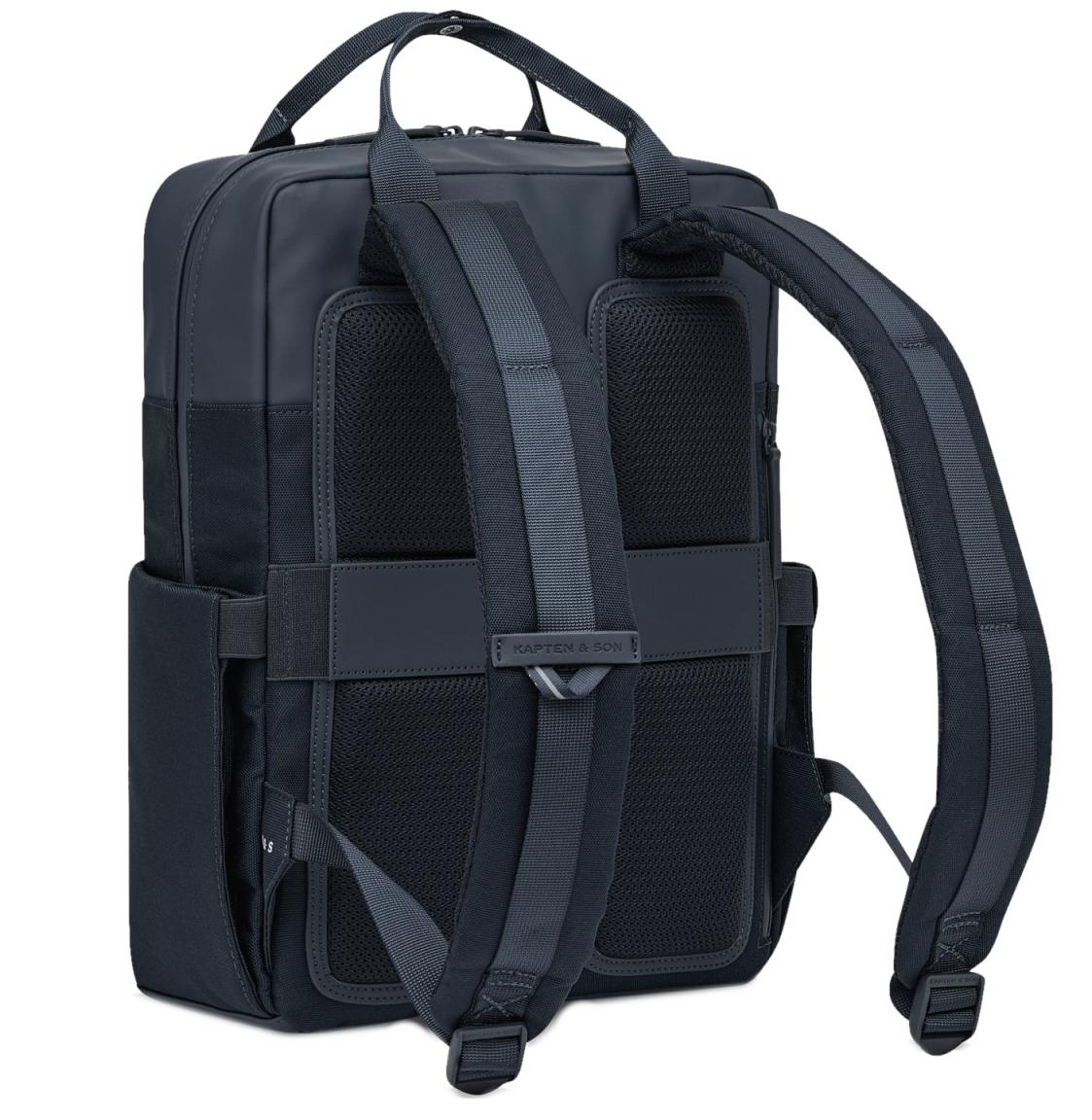 Laptoprucksack Navy Blue Bergen Pro KAPTEN und SON nachhaltig
