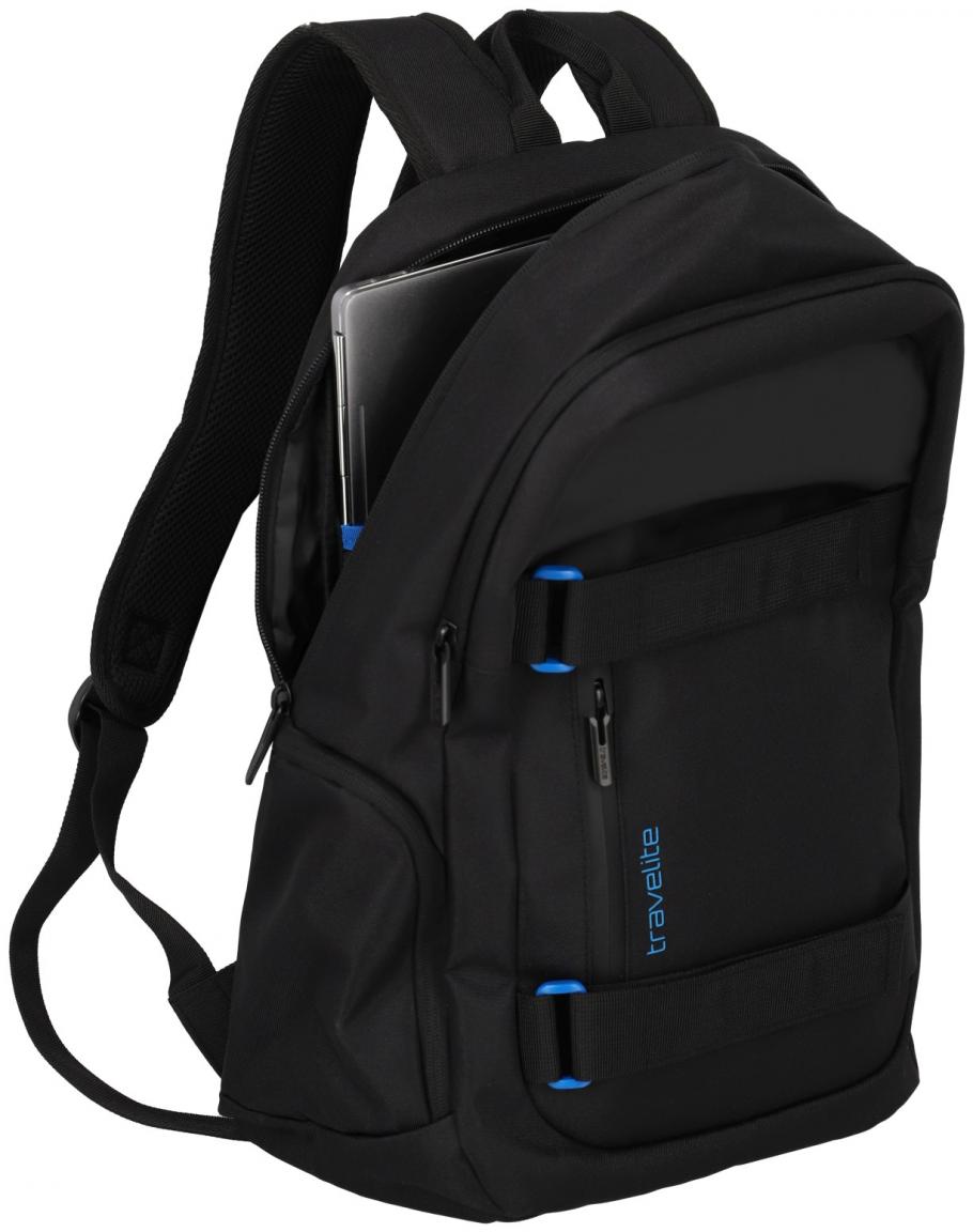 Laptoprucksack Travelite Pathway Strap schwarz 
