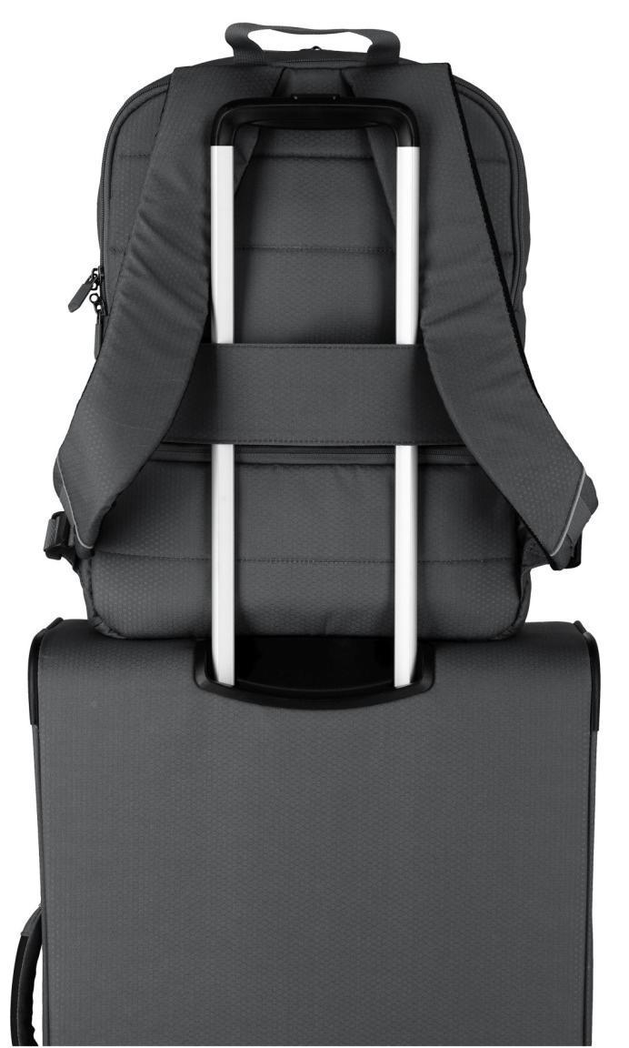 Laptoprucksack anthrazit Travelite Skaii Gipfelgrau