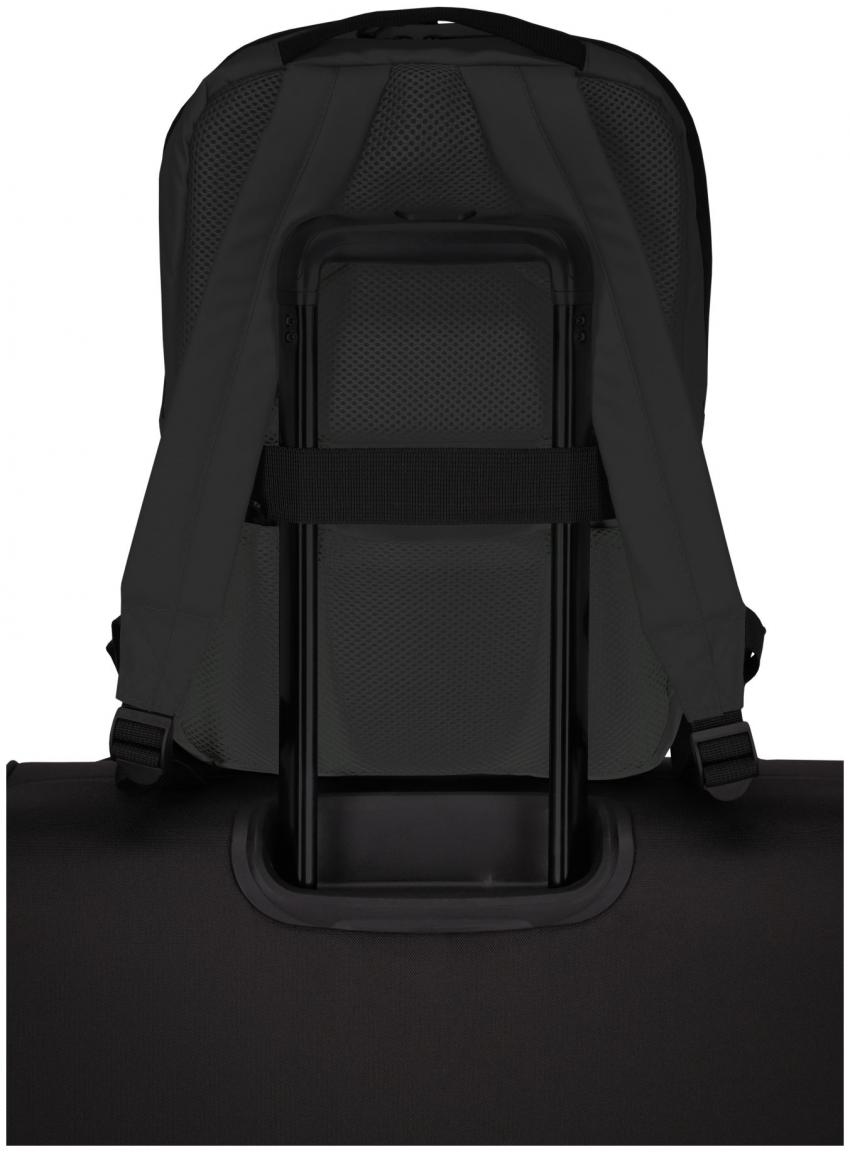 Laptoprucksack schwarz Travelite Basics Plane RV