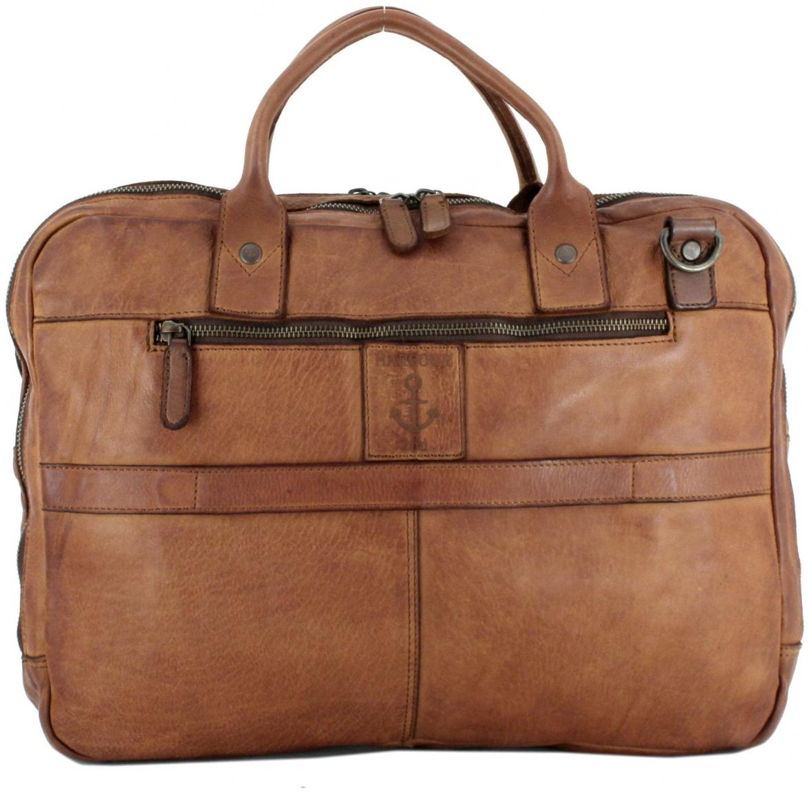 Laptoptasche Balthazar Brown Harbour 2nd Urban Poets dunkelbraun