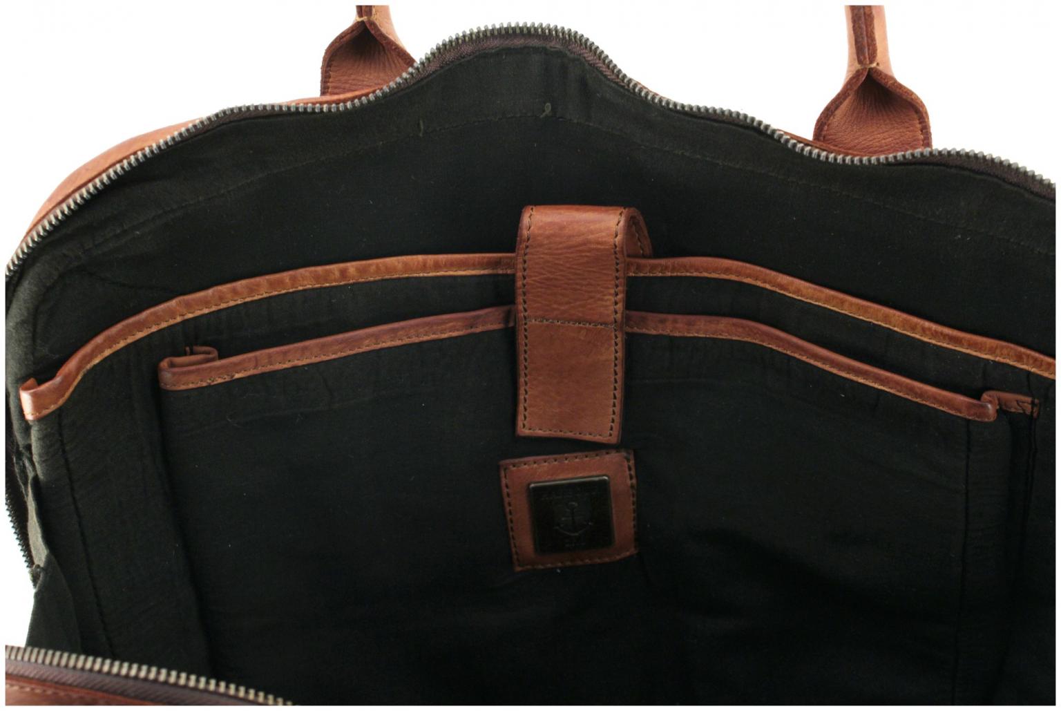 Laptoptasche Balthazar Brown Harbour 2nd Urban Poets dunkelbraun