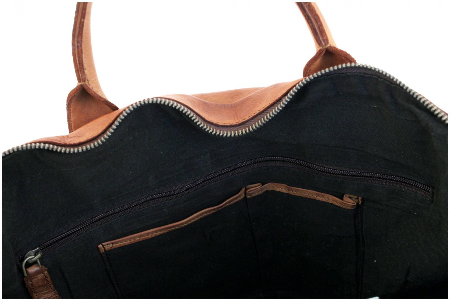 Laptoptasche Balthazar Cognac Urban Poets Business Leder Vintage