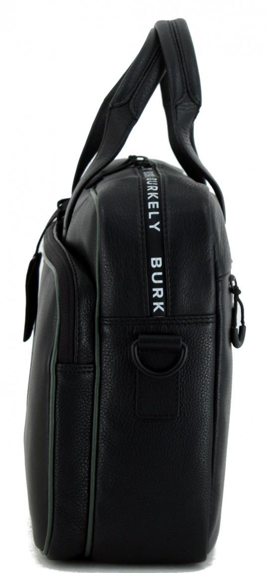 Laptoptasche Burkely schwarz Rebel Reese Leder