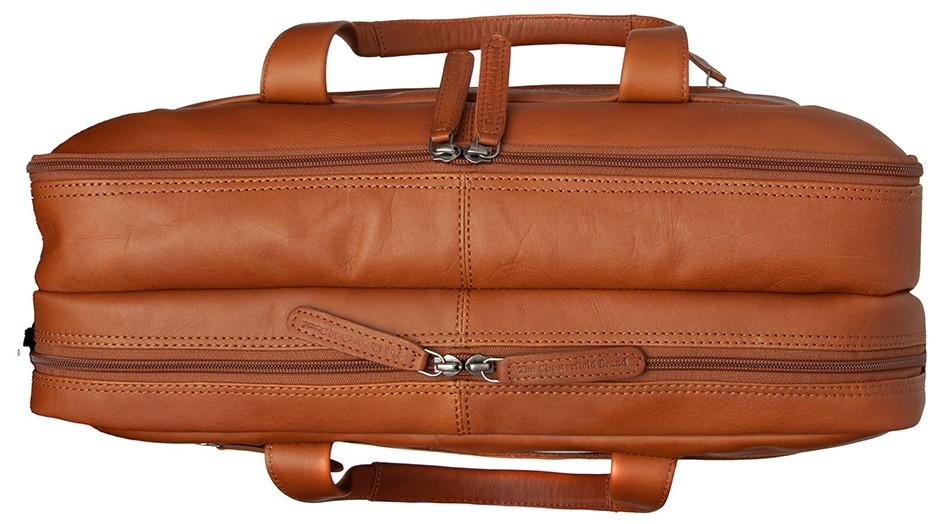 Laptoptasche cognacbraun Leder The Chesterfield Brand Ryan