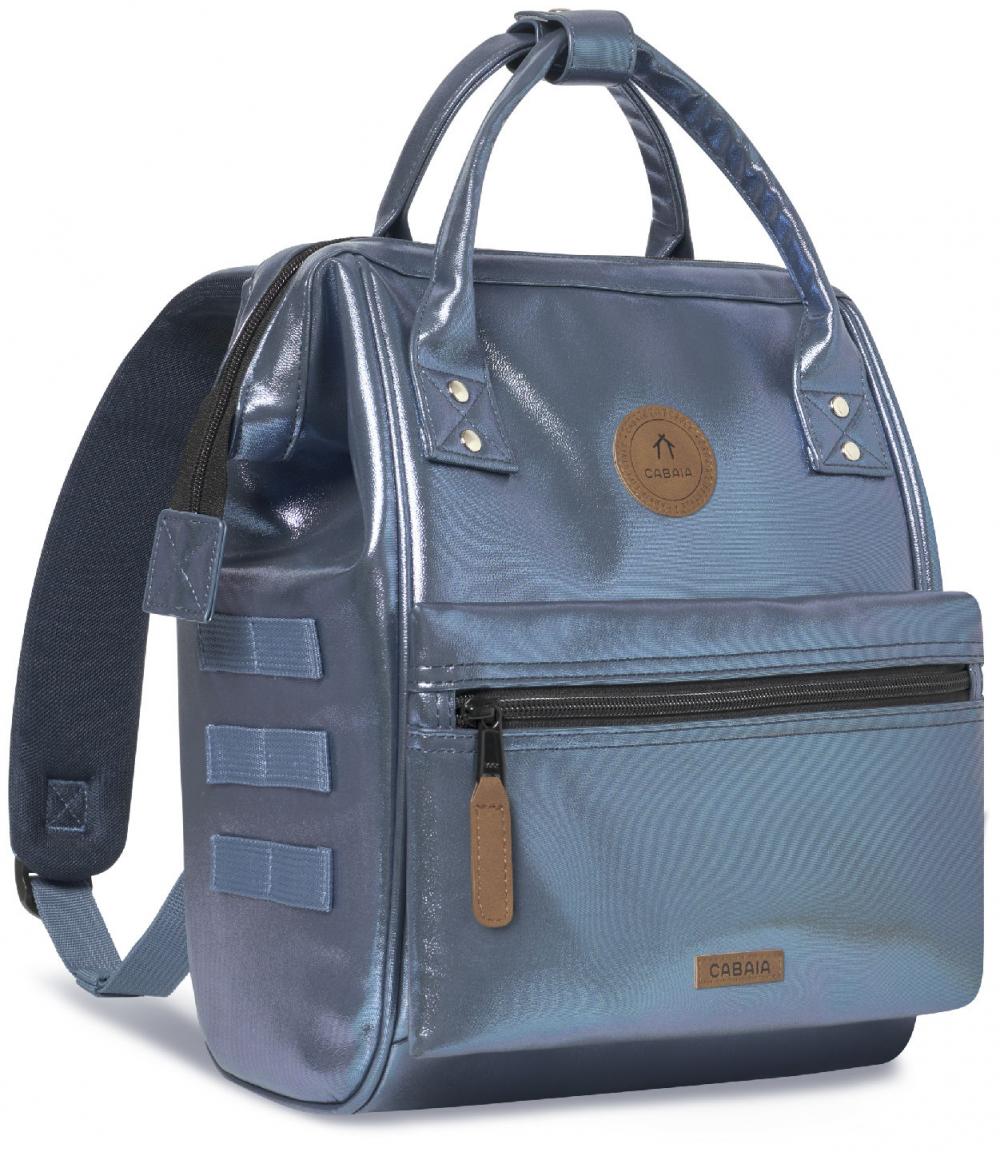Larissa Jugendrucksack glänzend Cabaia Small Adventurer dunkelblau