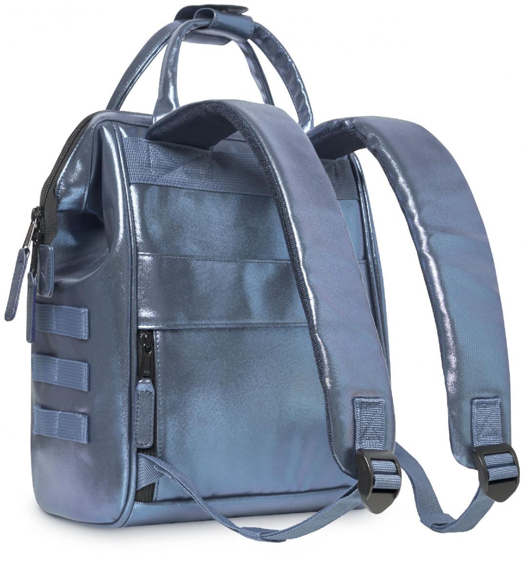 Larissa Jugendrucksack glänzend Cabaia Small Adventurer dunkelblau