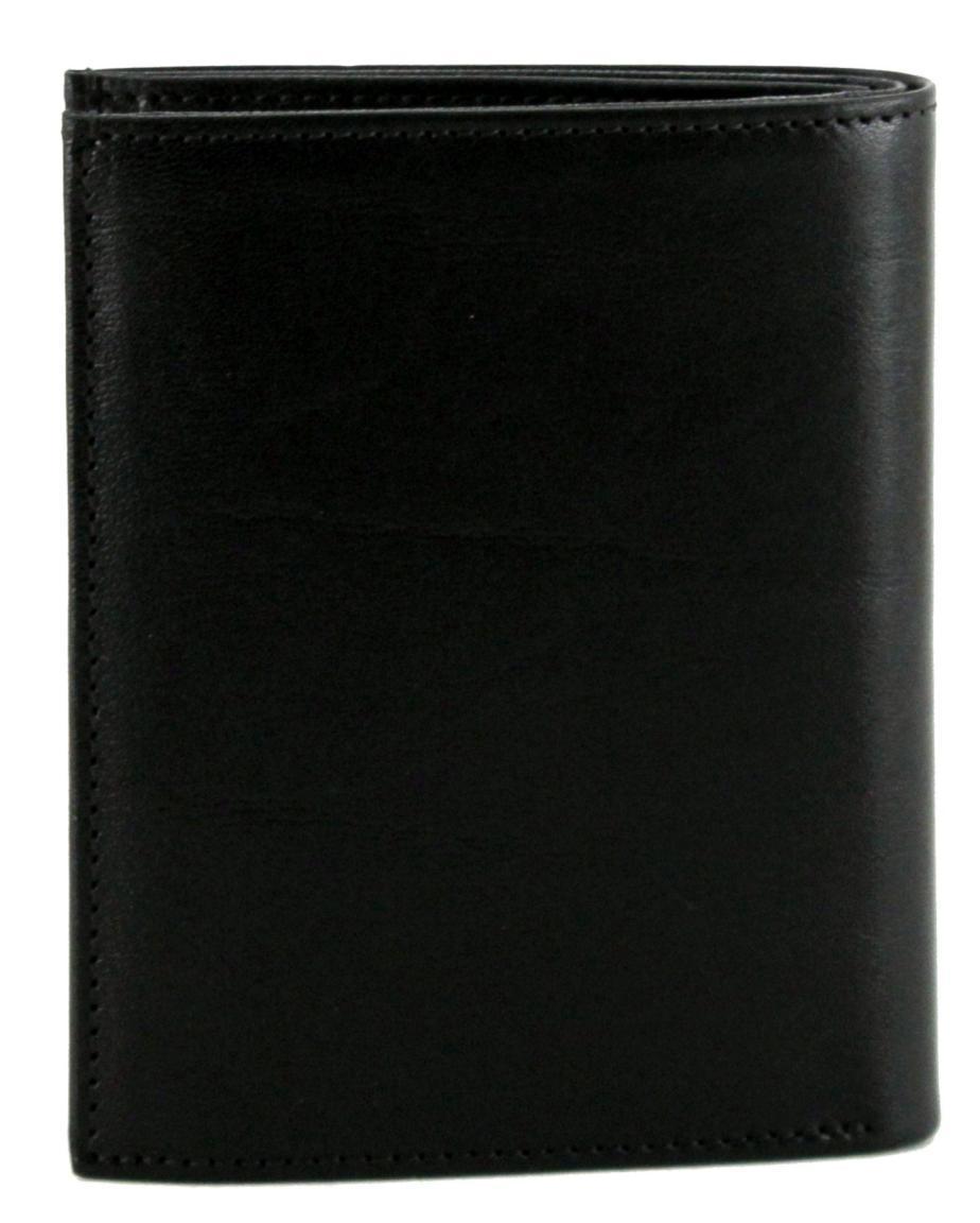 Leather Wallet Man Golden Head Colorado Black Datensafe