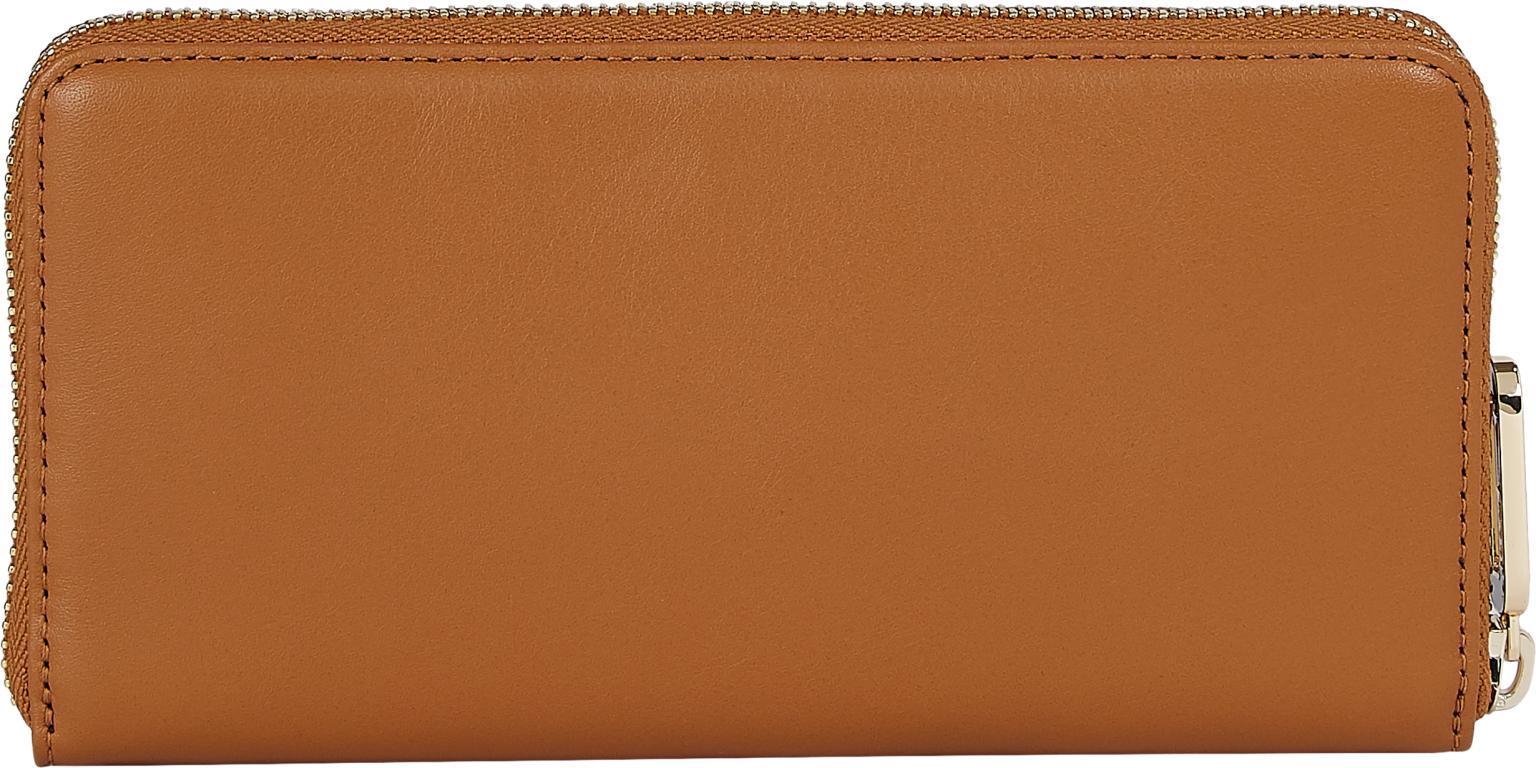 Leather Wallet Tommy Hilfiger Essential Crest Gold Markensignatur