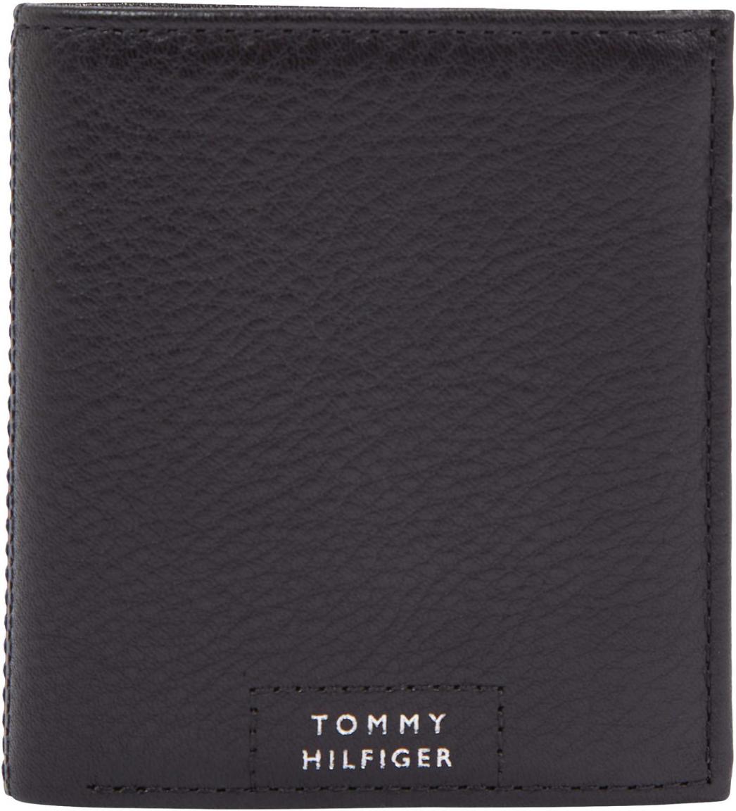 Leder Herren Geldbörse Tommy Hilfiger Prem Leather Trifold aufklappbar Netzfach