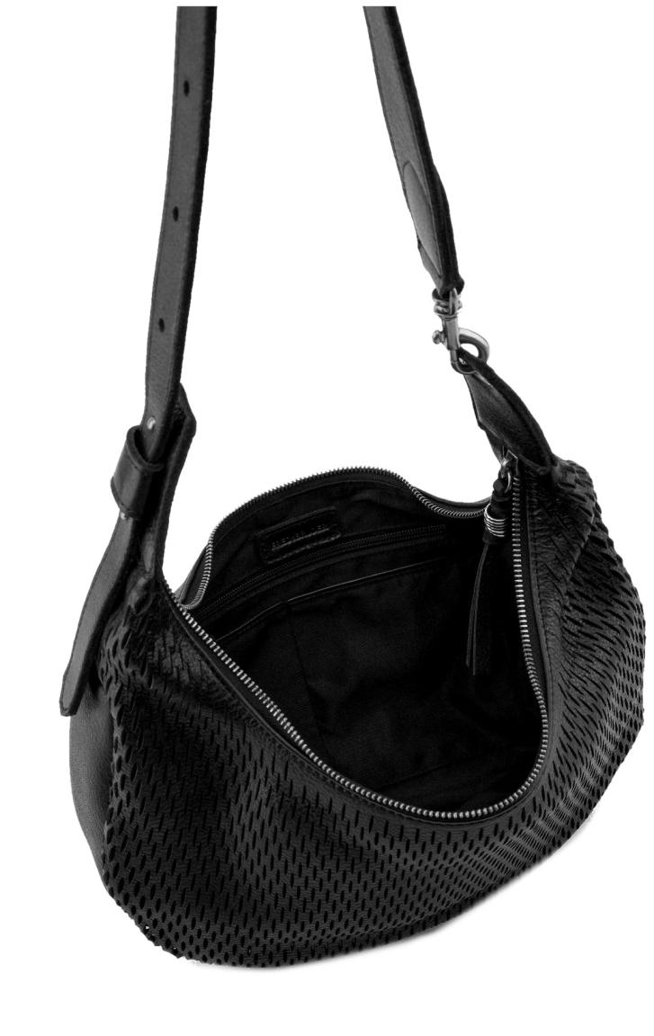 Leder Hobotasche FredsBruder Soft Cut Black