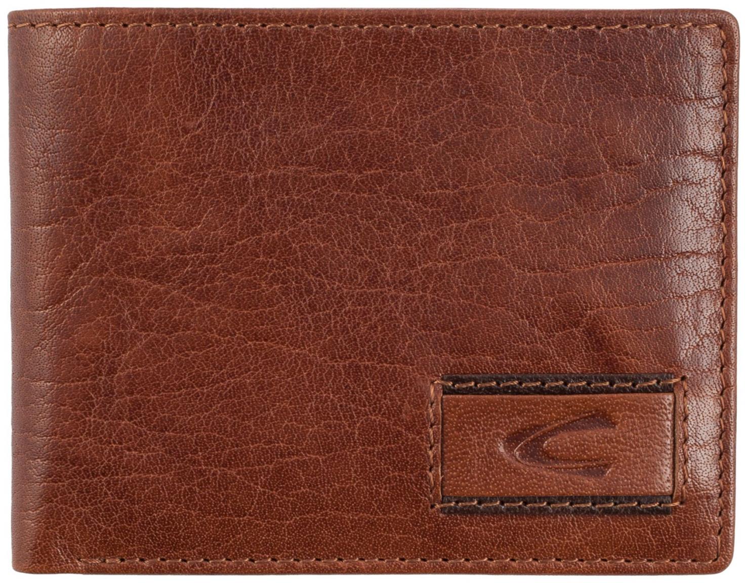 Lederbörse Herren Medium Querformat Panama Camel Active Cognac