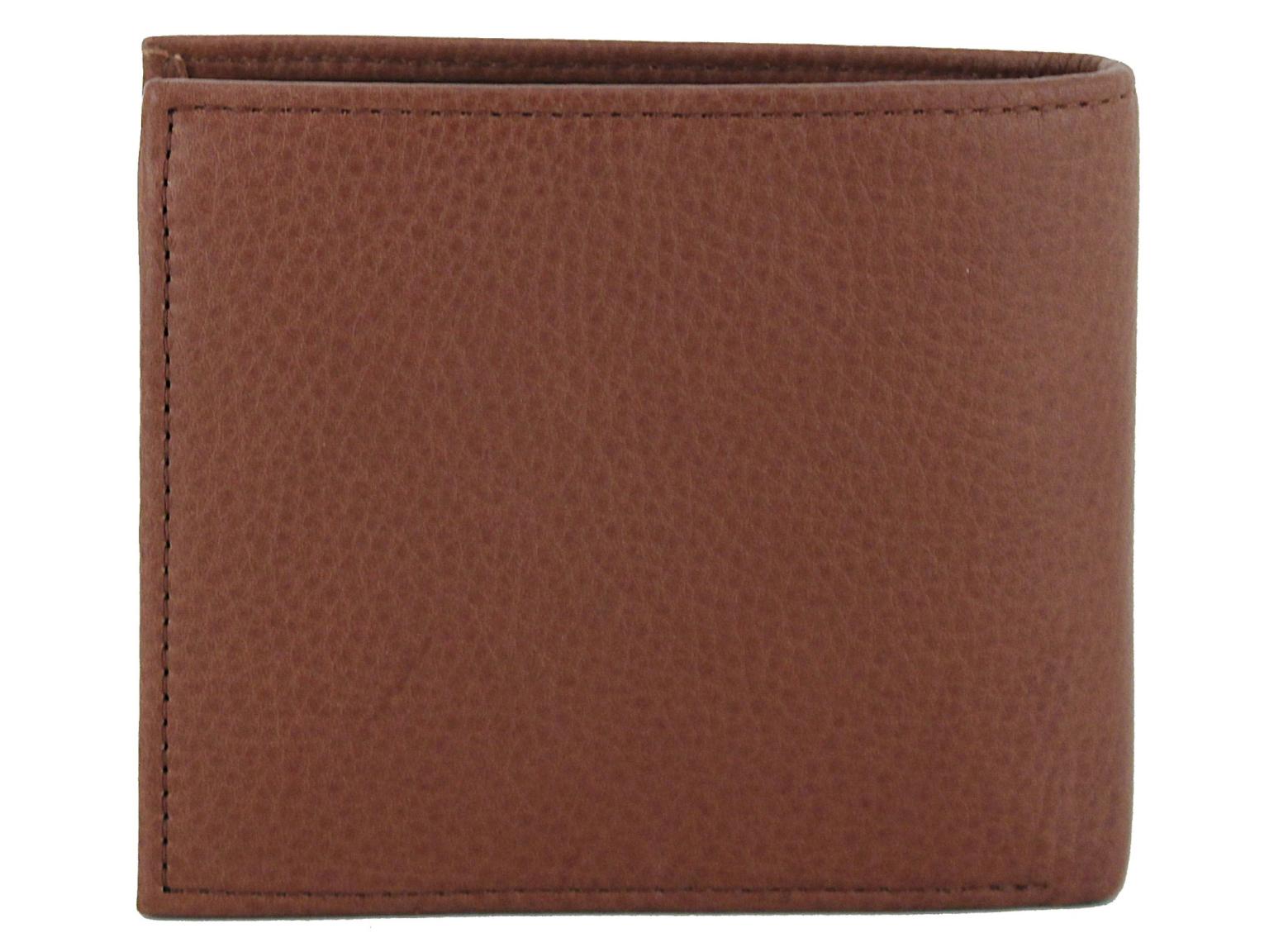 Lederbörse Herren Tommy Hilfiger Premium Leather Flap and Coin Tan Hellbraun