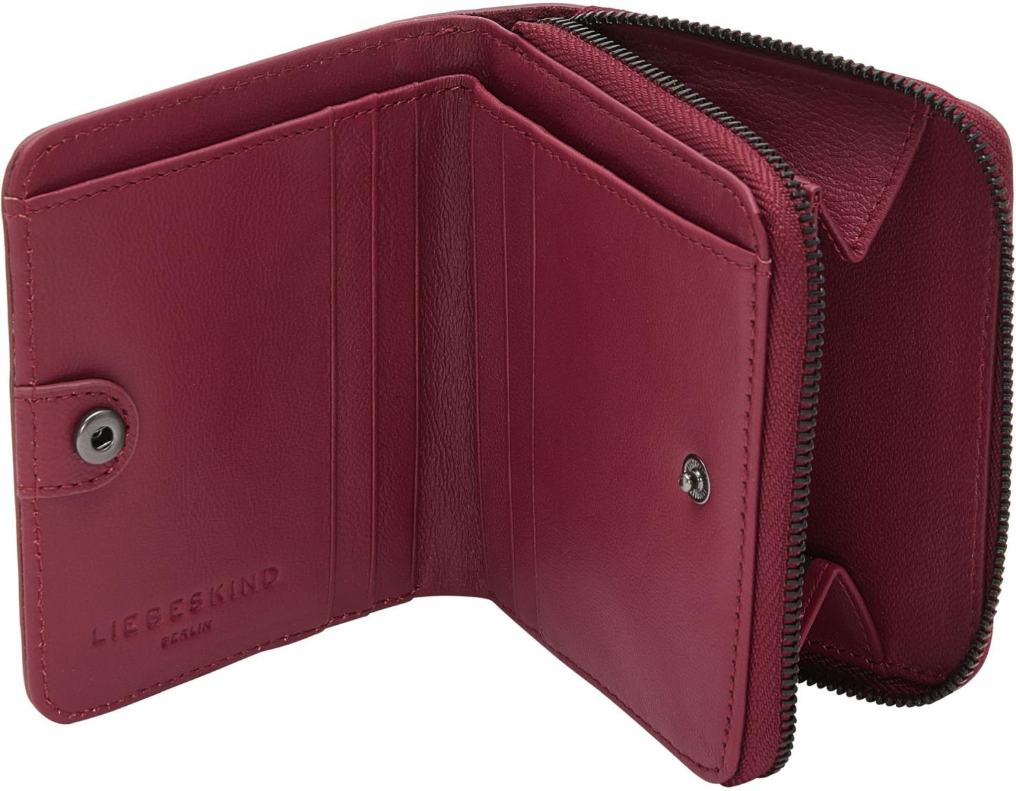 Lederbörse Liebeskind Berlin Damen Weinrot Peony Paper Bag Alexis