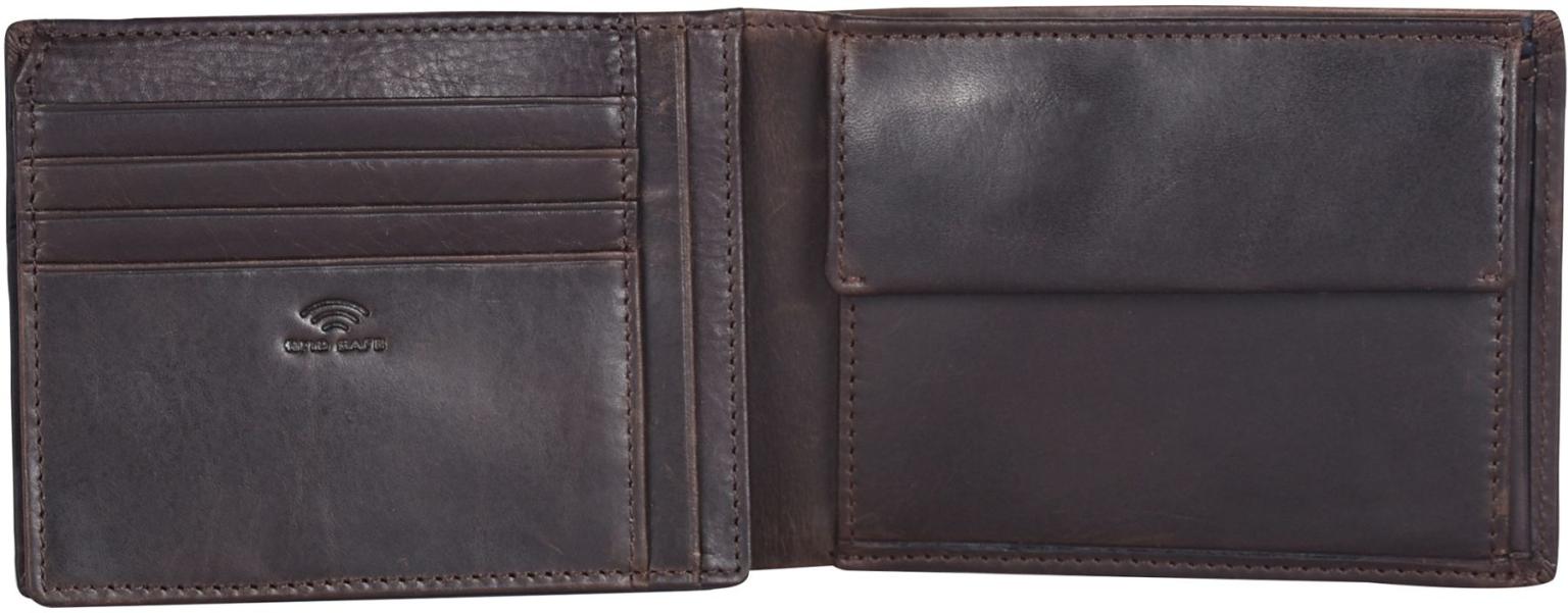 Lederbörse Maitre Galbert Birkheim Billfold Dark Brown Matt Vintage