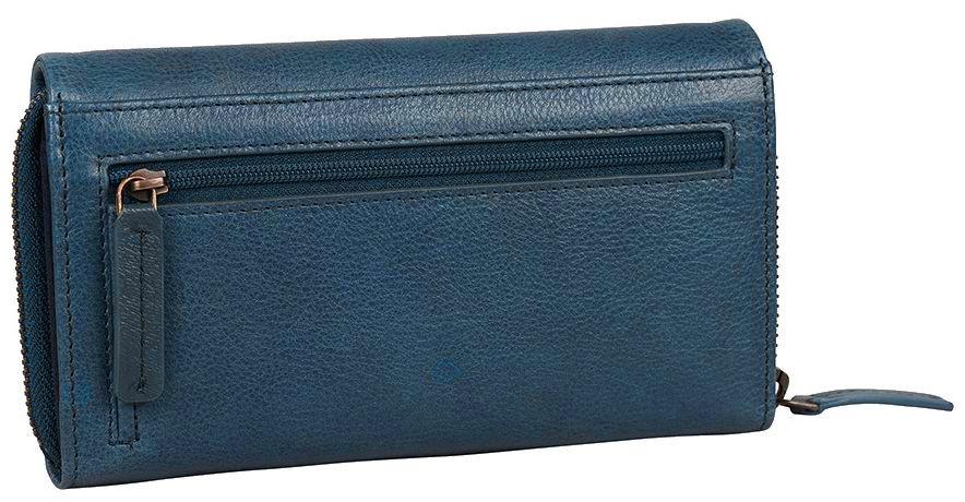 Lederbörse Natural Norah BURKELY Berry Blue Datenschutz