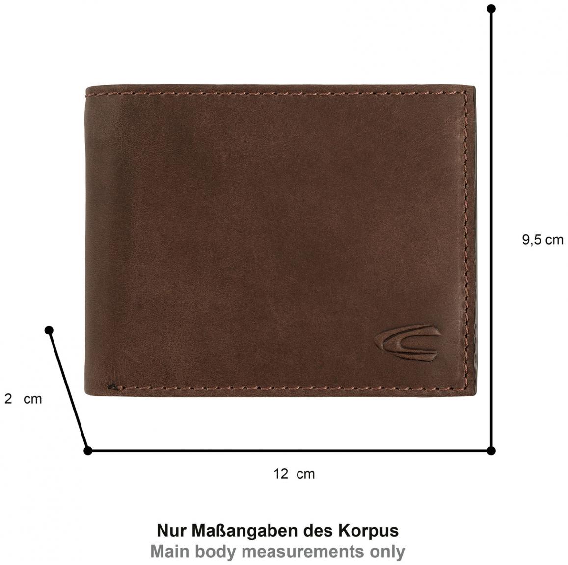 Lederbörse Thai Camel Active Cognac Auslese Schutz