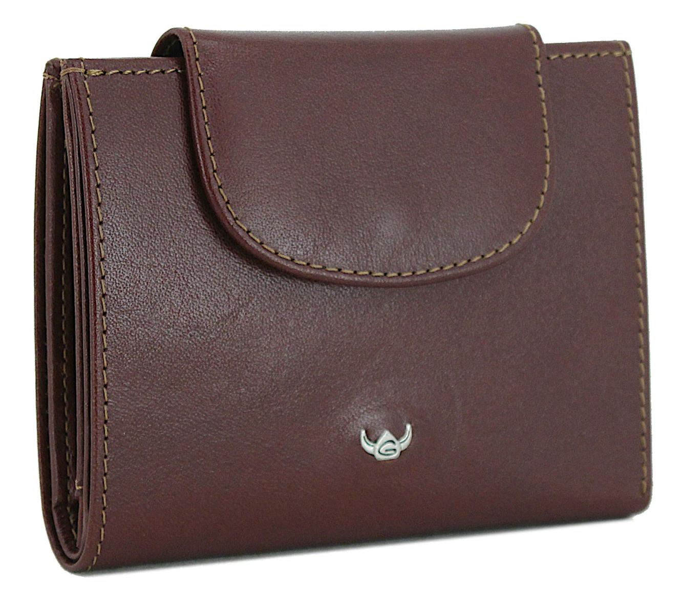 Lederbörse mit Riegel Colorado Tabacco Golden Head