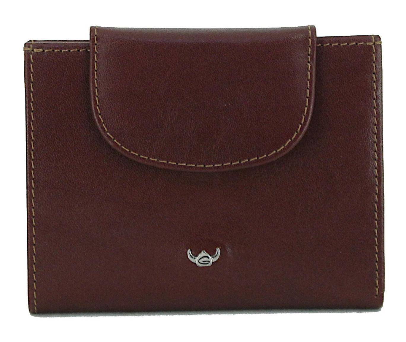 Lederbörse mit Riegel Colorado Tabacco Golden Head