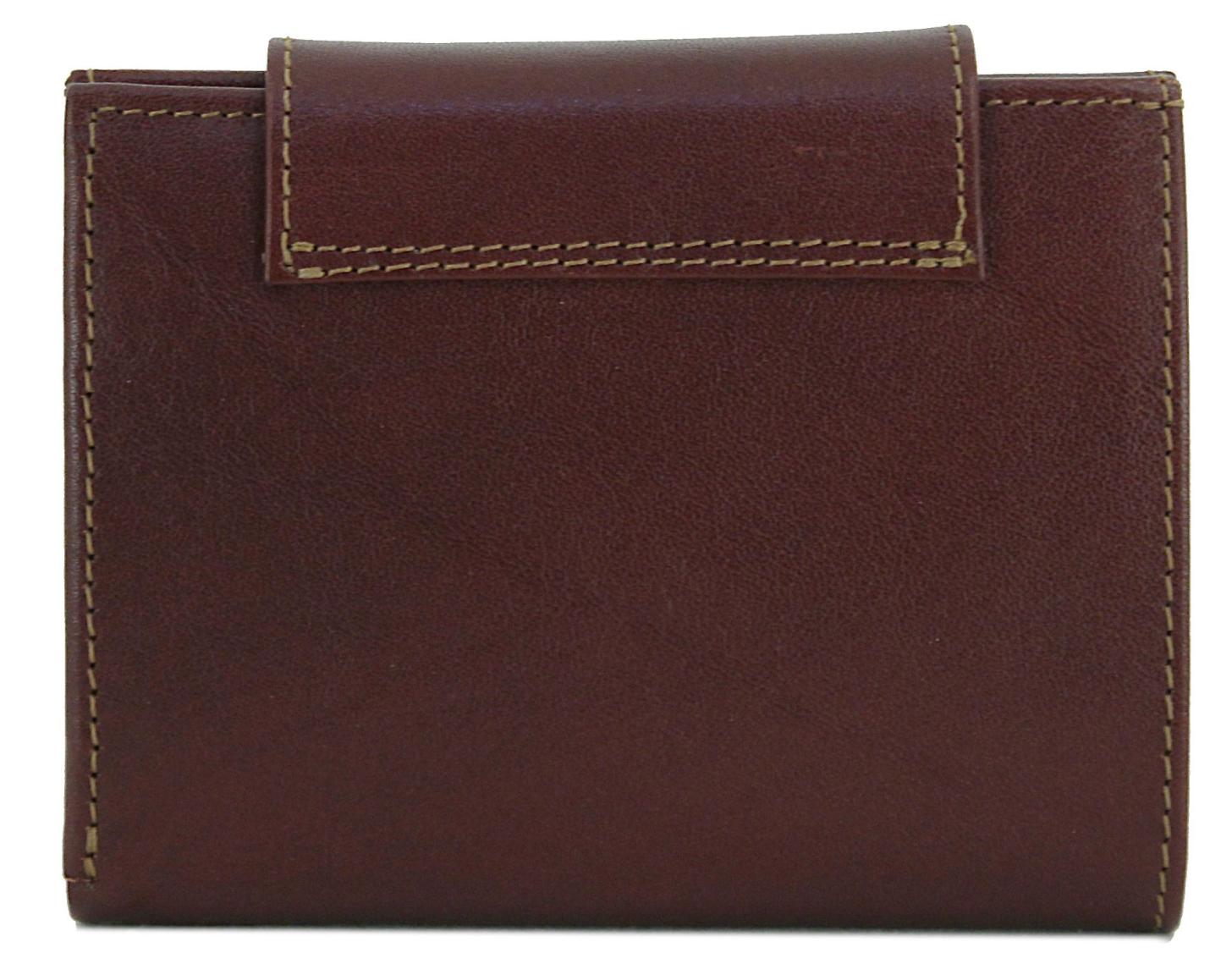 Lederbörse mit Riegel Colorado Tabacco Golden Head