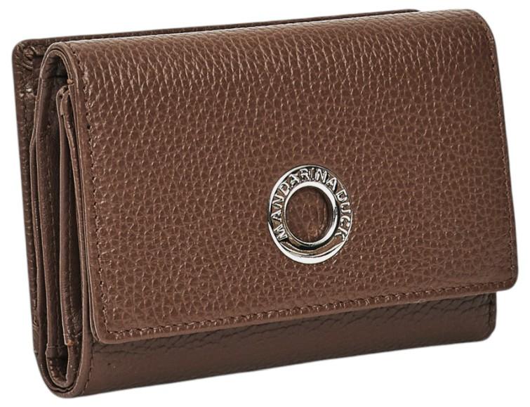 Lederbörse schokobraun Mandarina Duck Mellow Leather Milk Chocolate