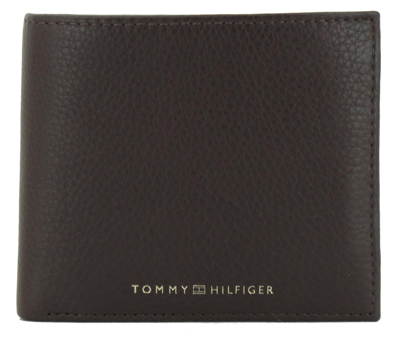 Ledergeldbeutel Tommy Hilfiger Premium CC and Coin Cognac braun 