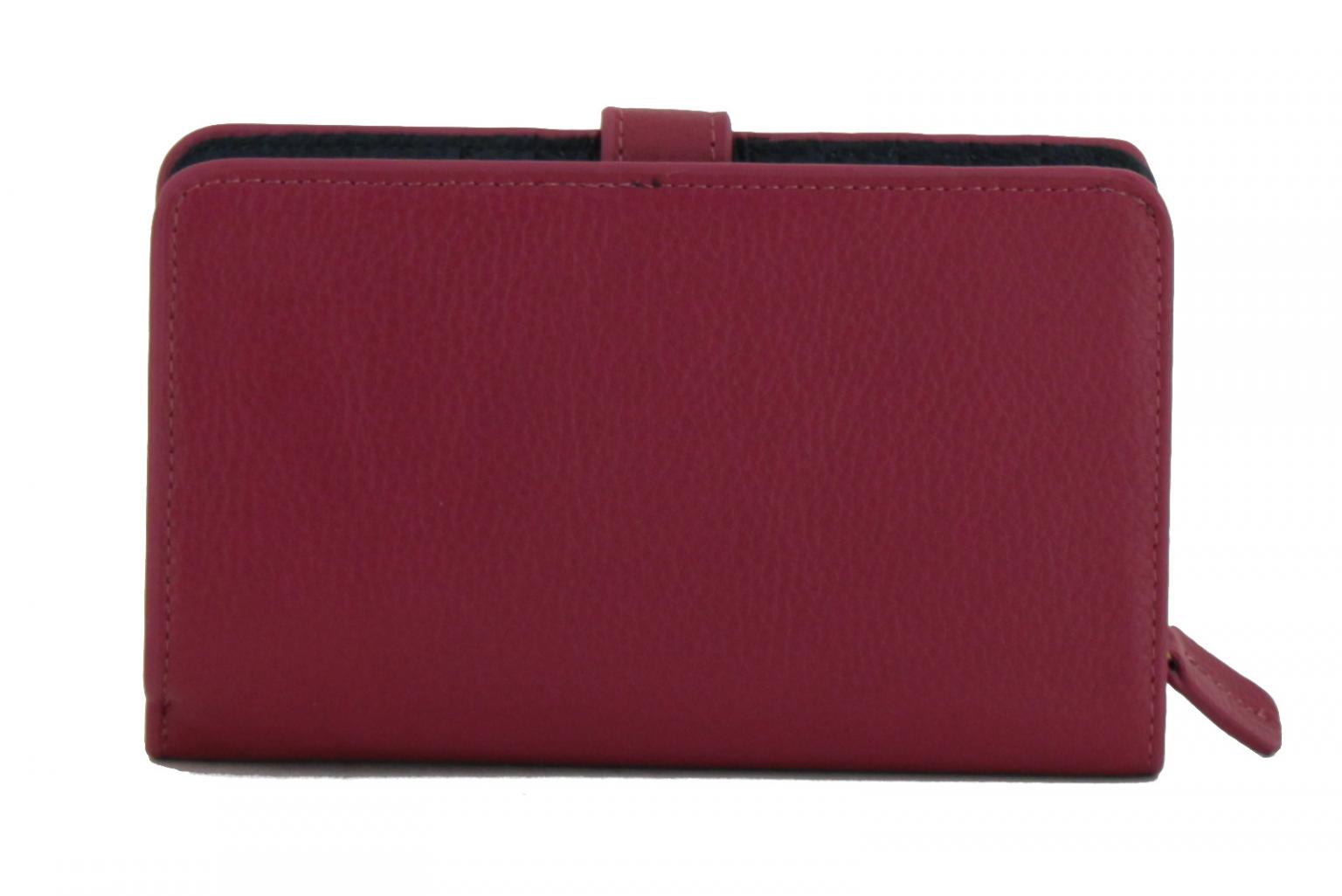 Ledergeldtasche Marc OPolo Ulla dunkelblau True Navy Zipper