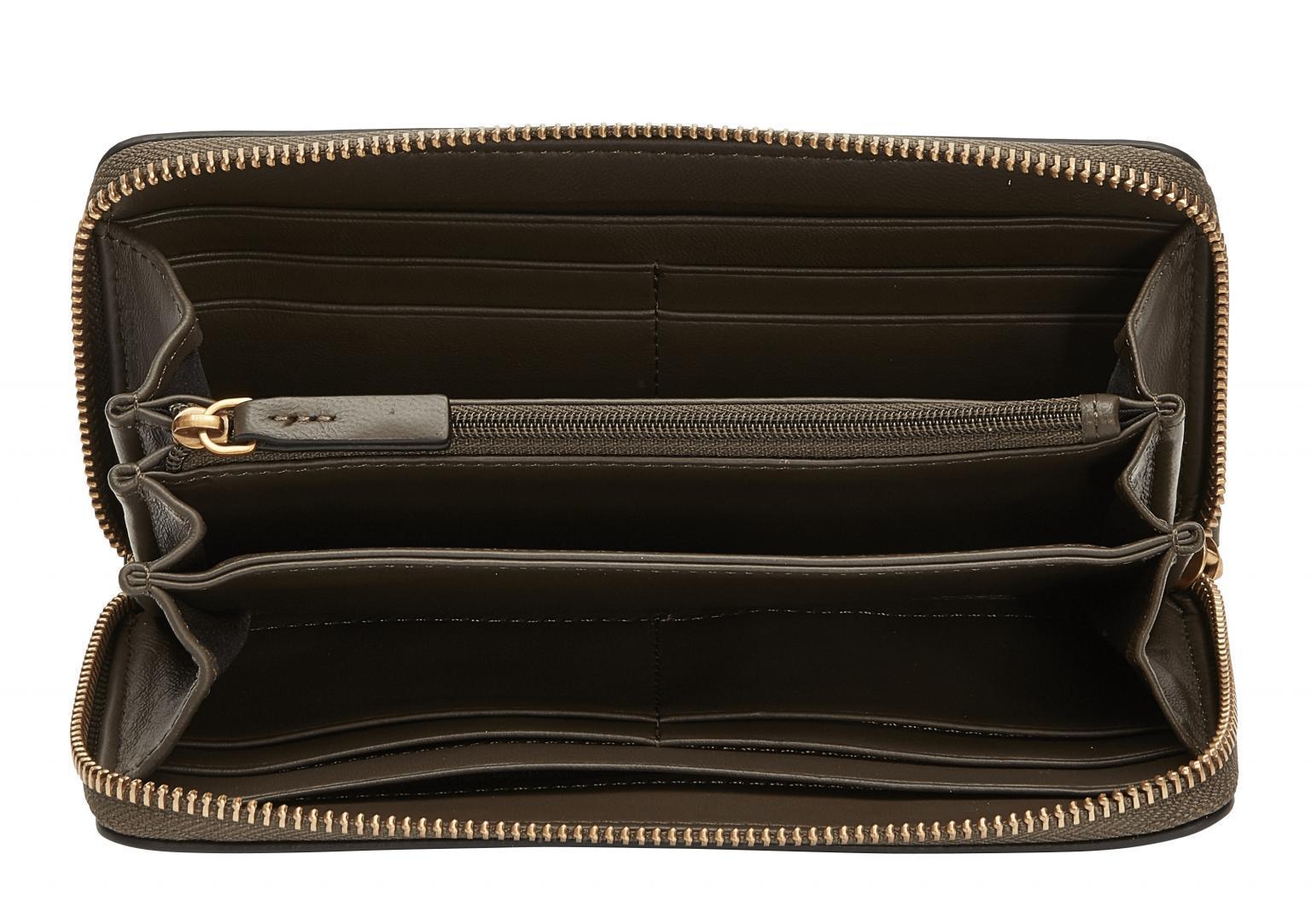 Lederportmonee Liebeskind Sally Wallet Large Nori green RFID