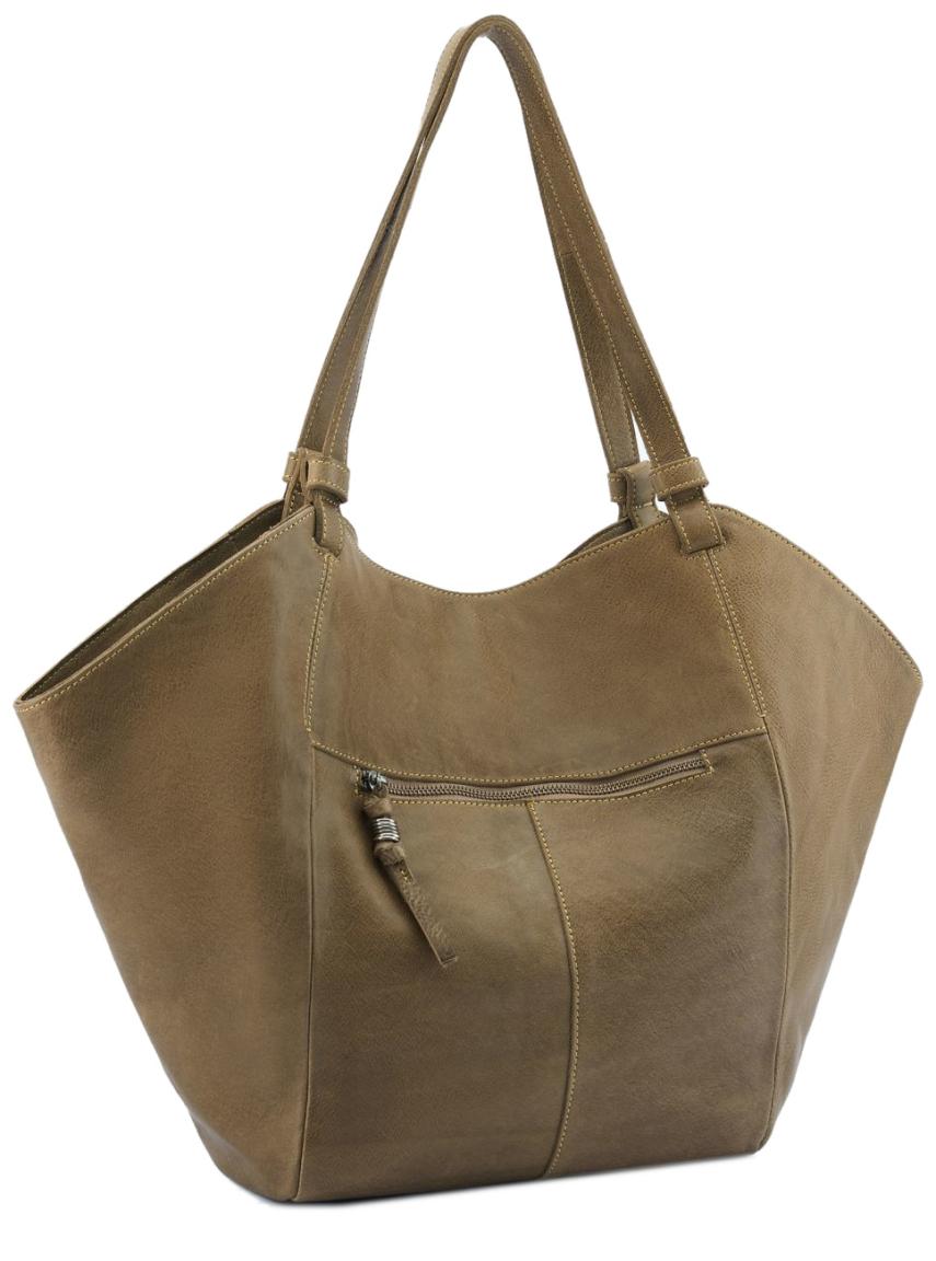 Ledershopper My Forever Friend Tulip Muddy Khaki FREDsBRUDER