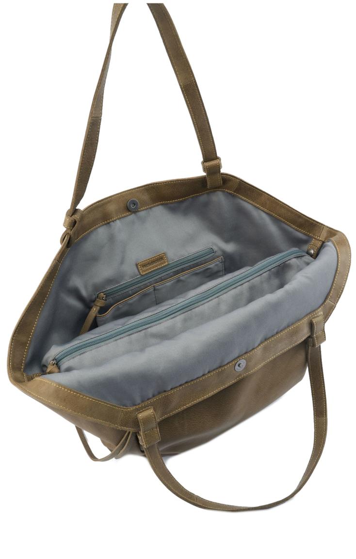 Ledershopper My Forever Friend Tulip Muddy Khaki FREDsBRUDER