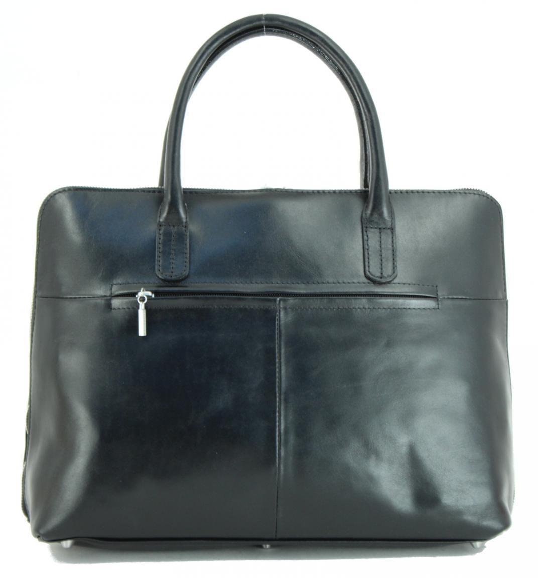 Ledertasche Claudio Ferrici Business Laptop Tablet braun
