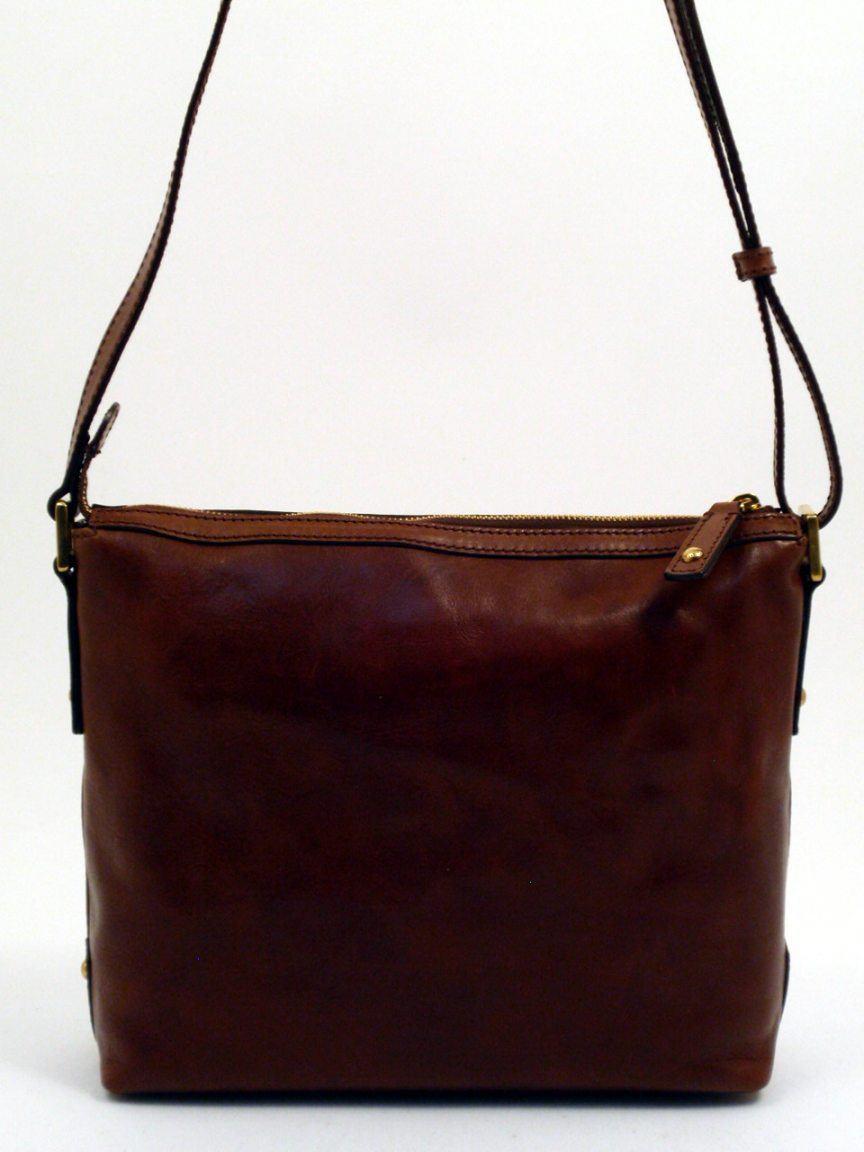 Ledertasche Damen The Bridge braun