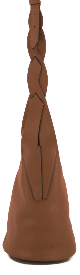 Ledertasche Flechtriemen Gianni Chiarini Alba Nero schwarz