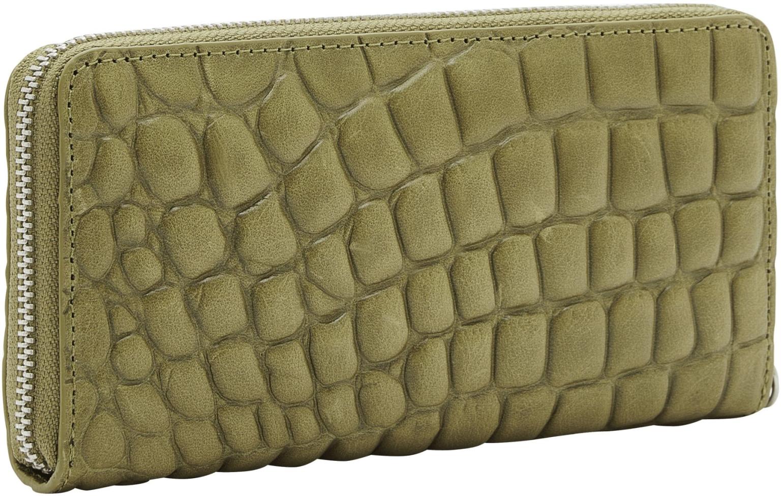 Liebeskind Berlin Brieftasche Princess Green Kroko Gigi Grün Krokoptik