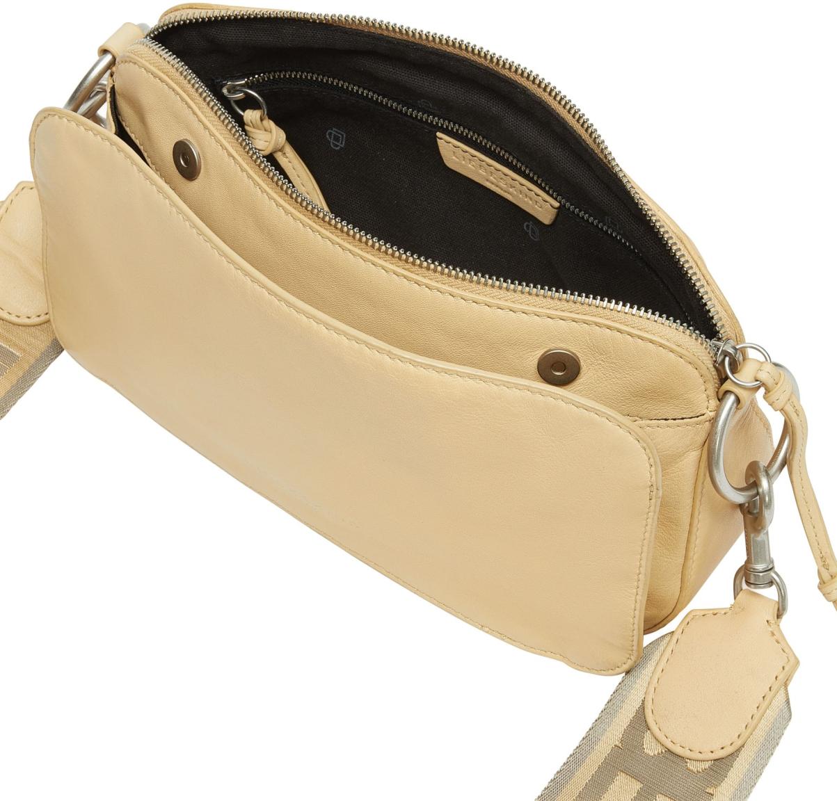 Liebeskind Berlin Clarice Crossbody M Champagne Gelb Ledertasche
