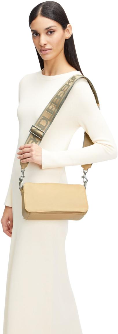Liebeskind Berlin Clarice Crossbody M Champagne Gelb Ledertasche