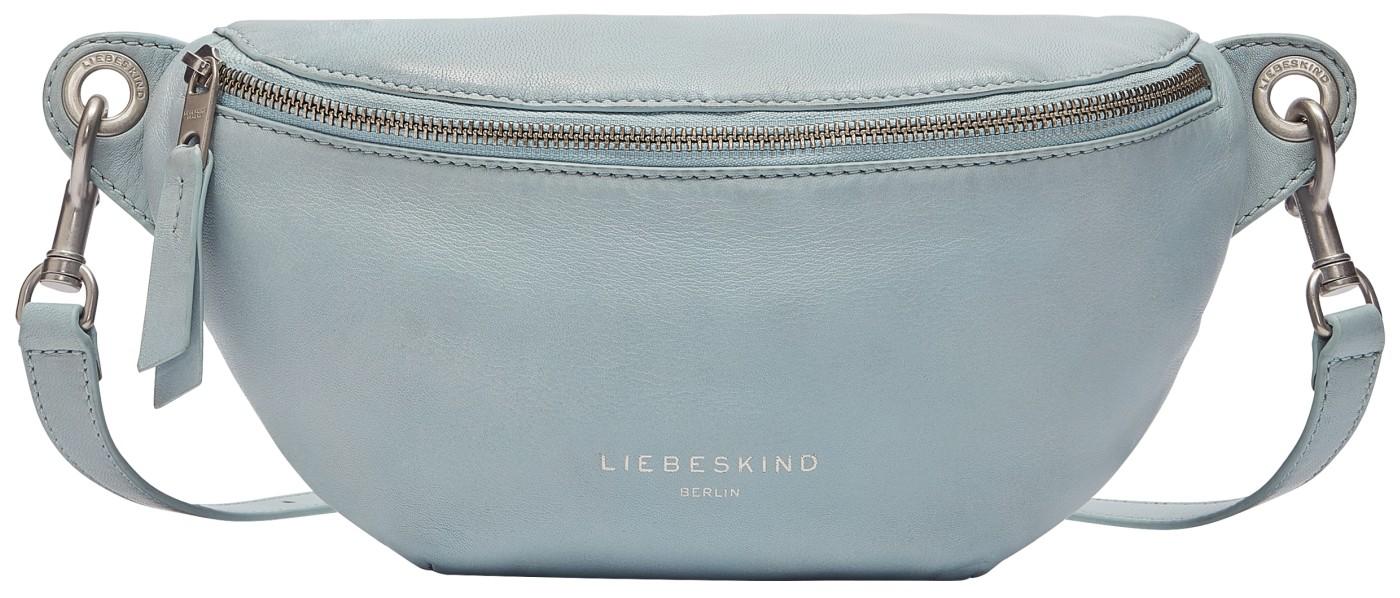 Liebeskind Berlin Crossover Belt Bag himmelblau Echtleder Tavia