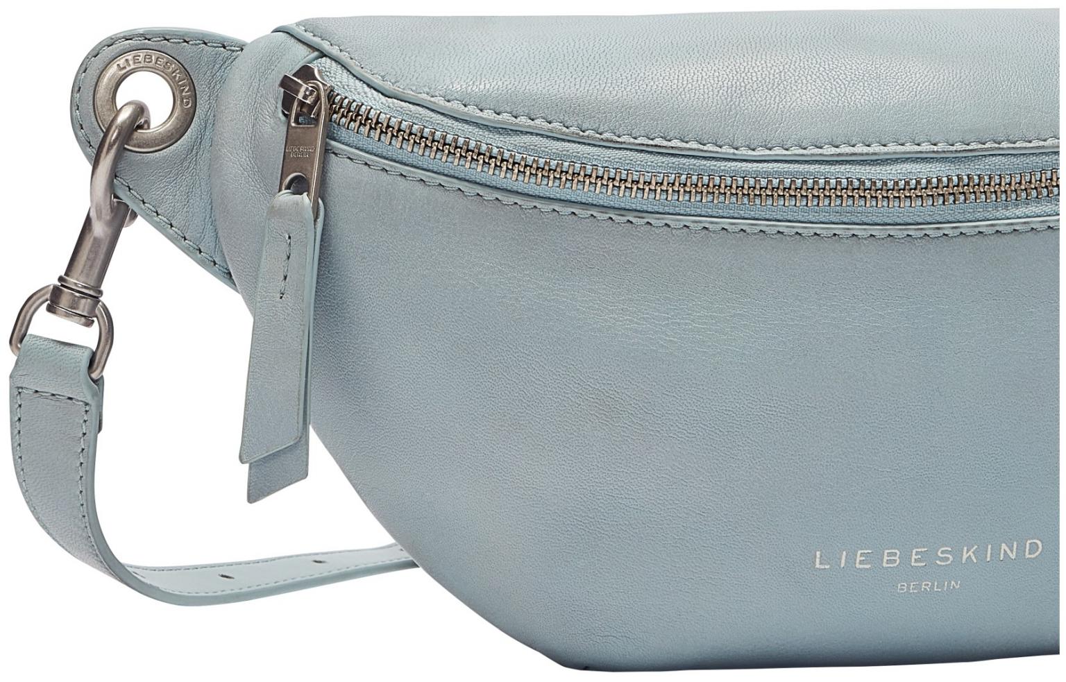 Liebeskind Berlin Crossover Belt Bag himmelblau Echtleder Tavia