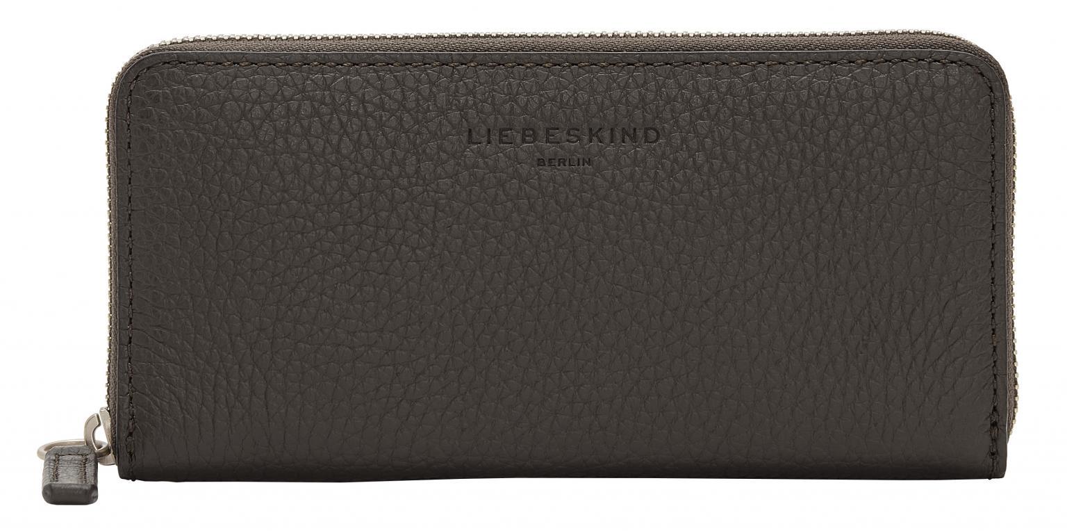 Liebeskind Berlin Dark Chocolate Trudie Sally Wallet Large Dunkelbraun Brieftasche