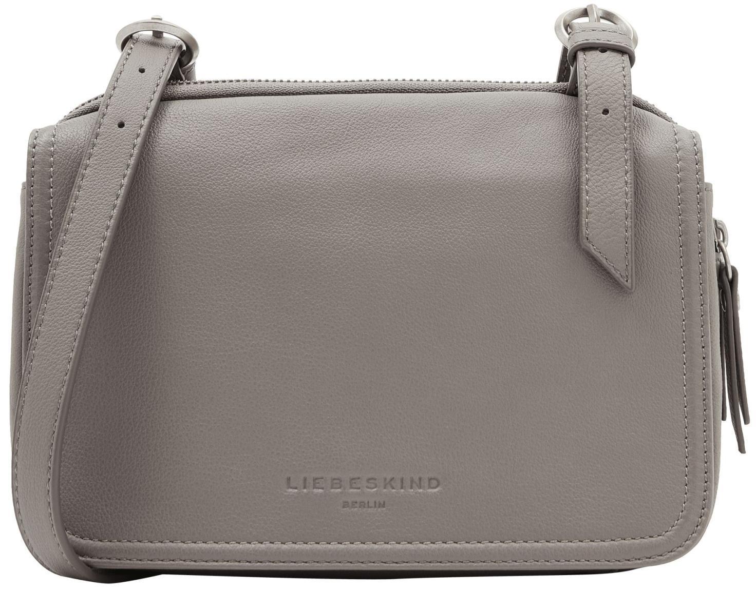 Liebeskind Berlin Ledertasche Grau Mareike Crossbody S Honey Grey