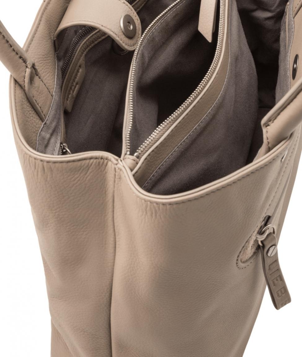 Liebeskind Berlin Mini Daily 2 Satchel M Taupe grau Leder