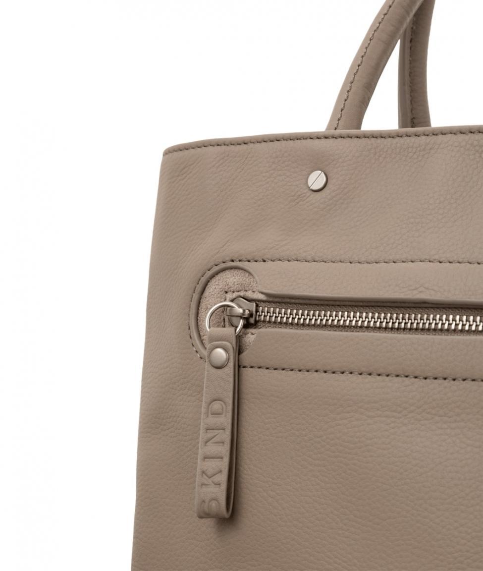 Liebeskind Berlin Mini Daily 2 Satchel M Taupe grau Leder
