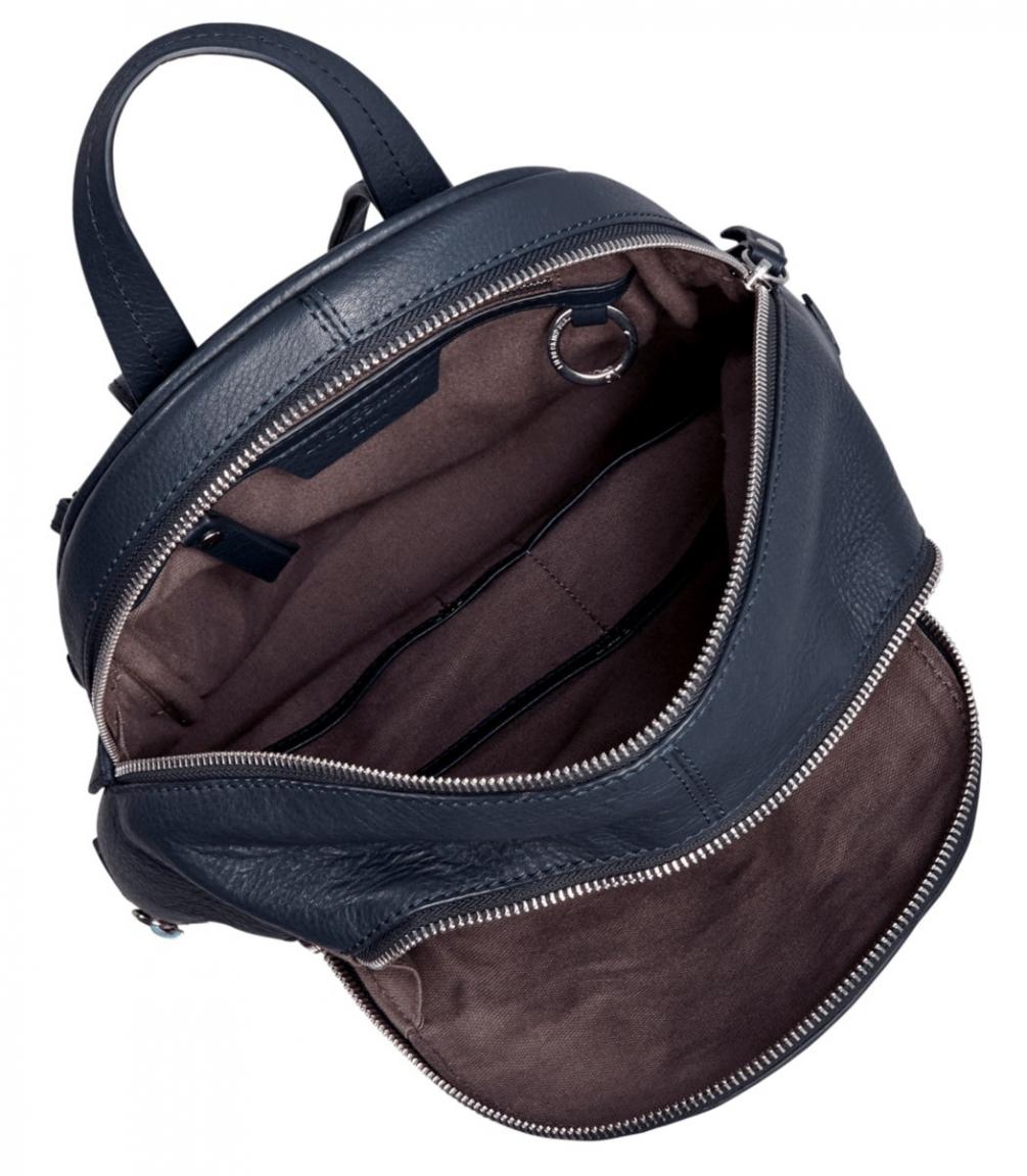 Liebeskind Berlin Rucksack Lotta Leder Navy Blue dunkelblau